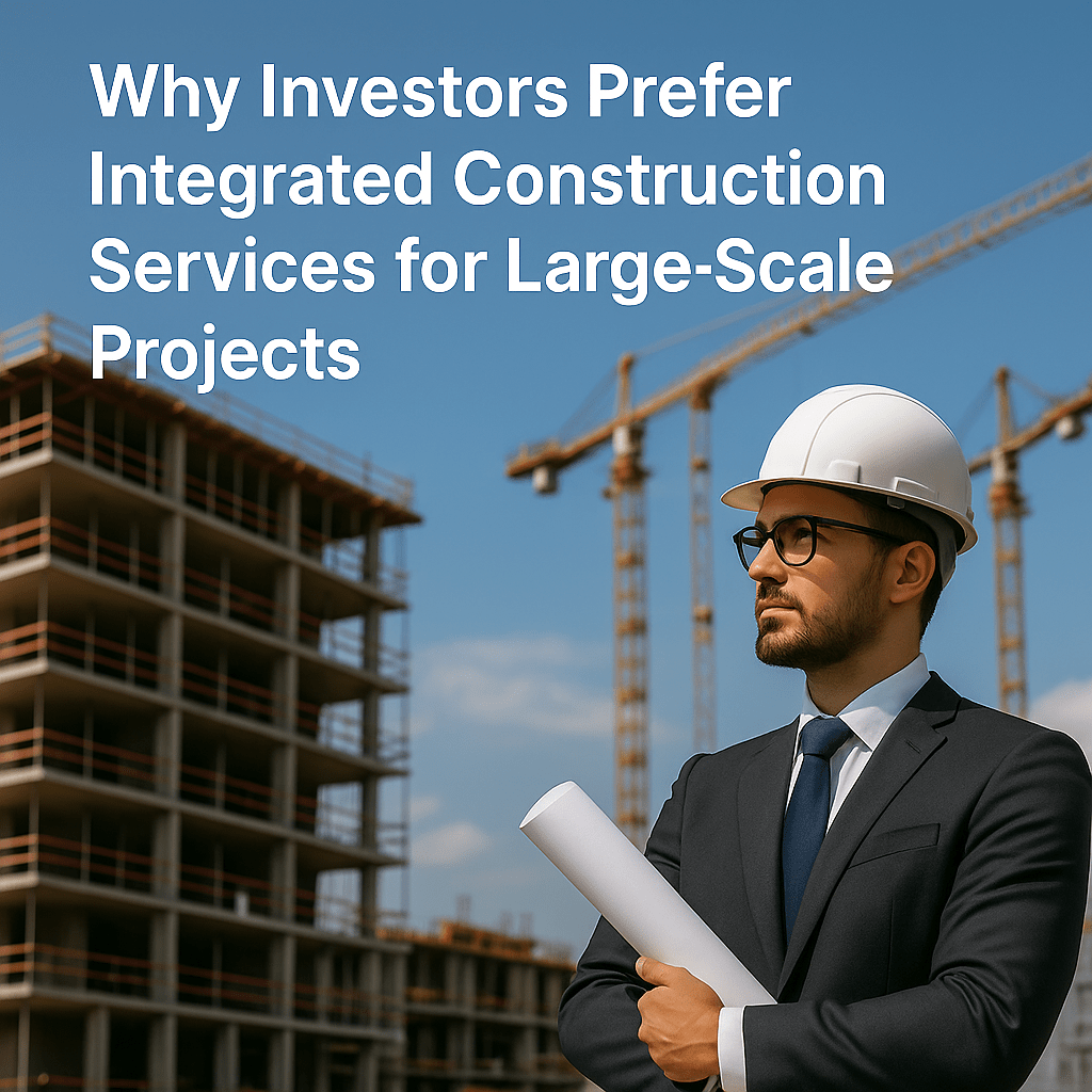 Construction services for large projects